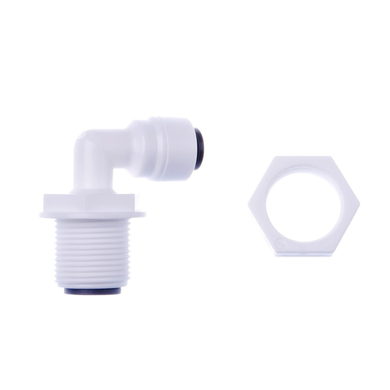 Фитинг угловой 1/4"- 5/16" трубка-резьба (1806-B)