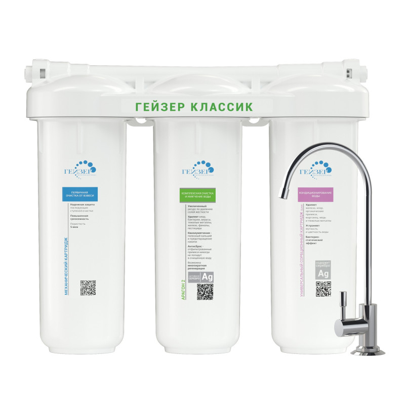 Гейзер Классик для жесткой воды