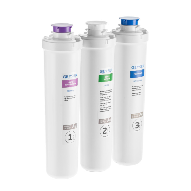 Комплект картриджей Гейзер Смарт универсальный